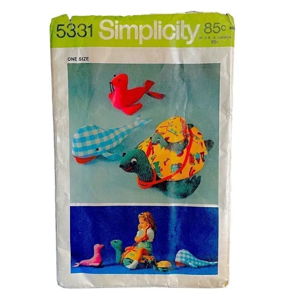 Vintage Stuffed Toy Patterns  - Picture 4 of 7